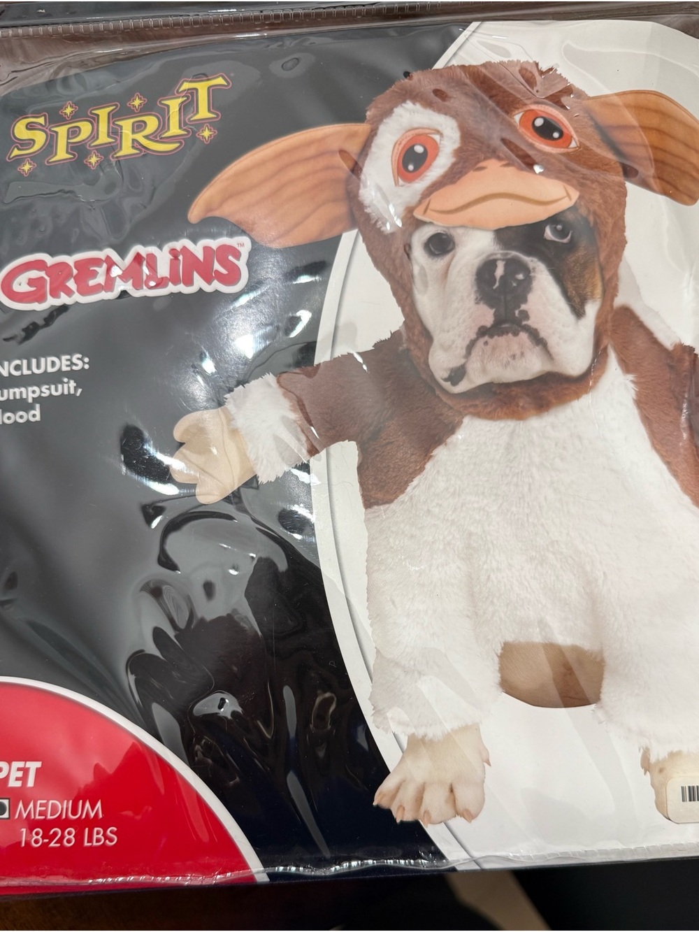 Spirit Gremlins Gizmo Pet Costume - Medium